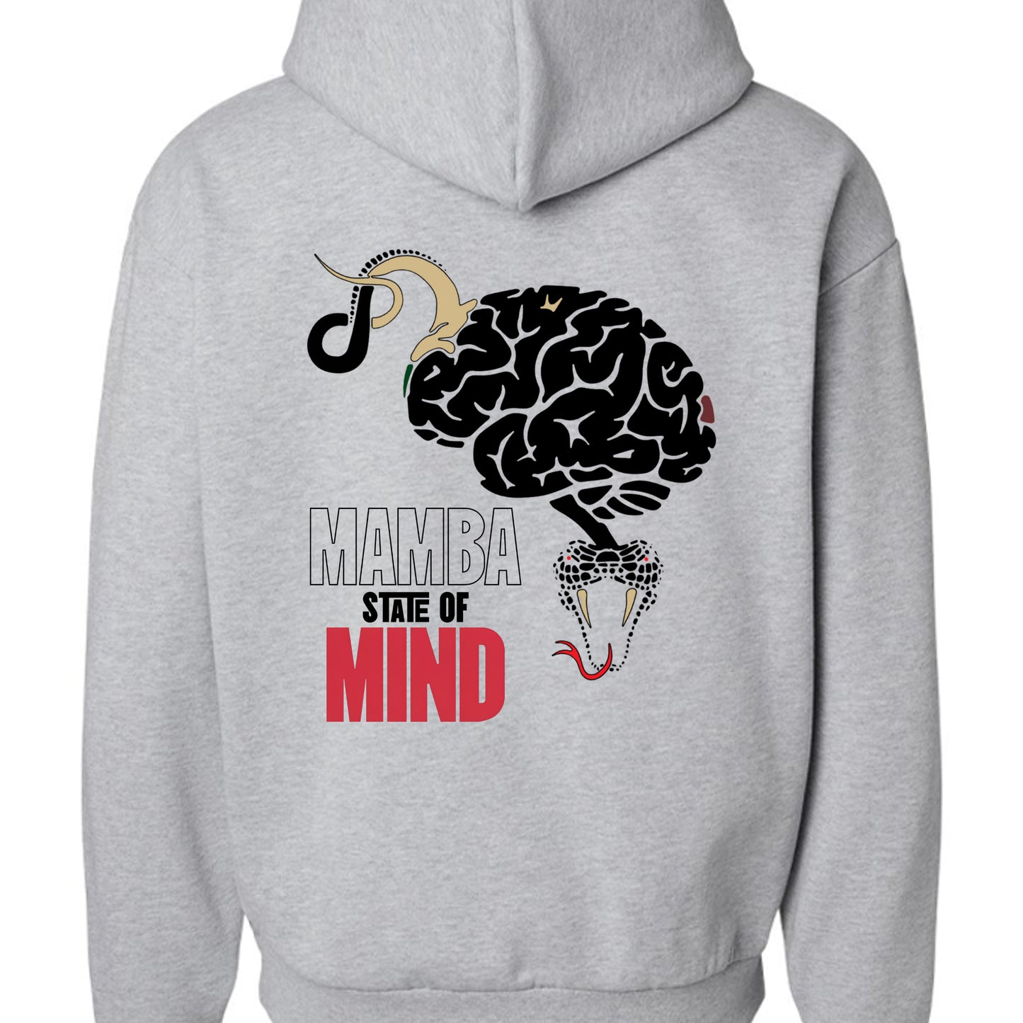 Grey Heather - IND420XD - BACK