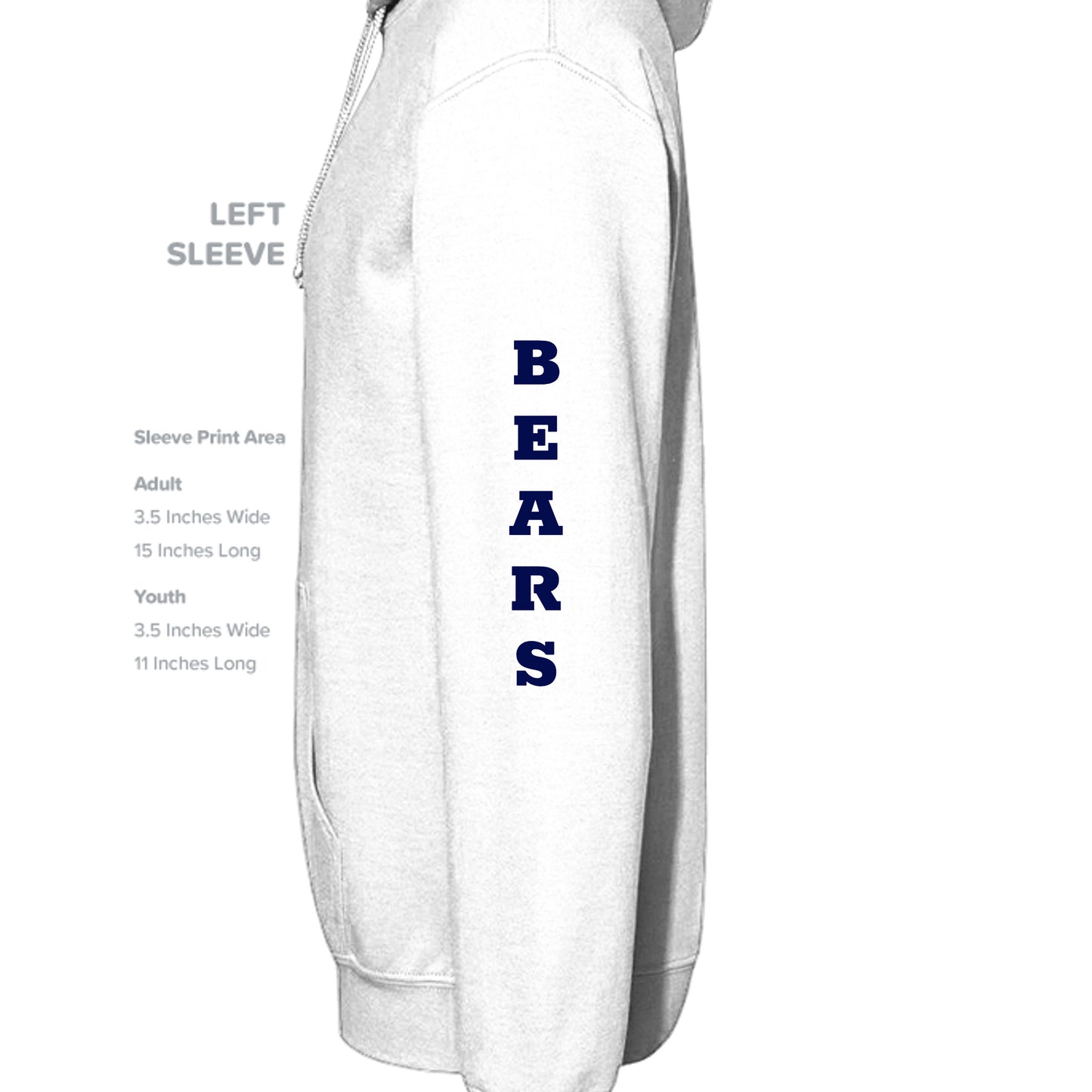 WHITE - G185 - SLEEVE_LEFT