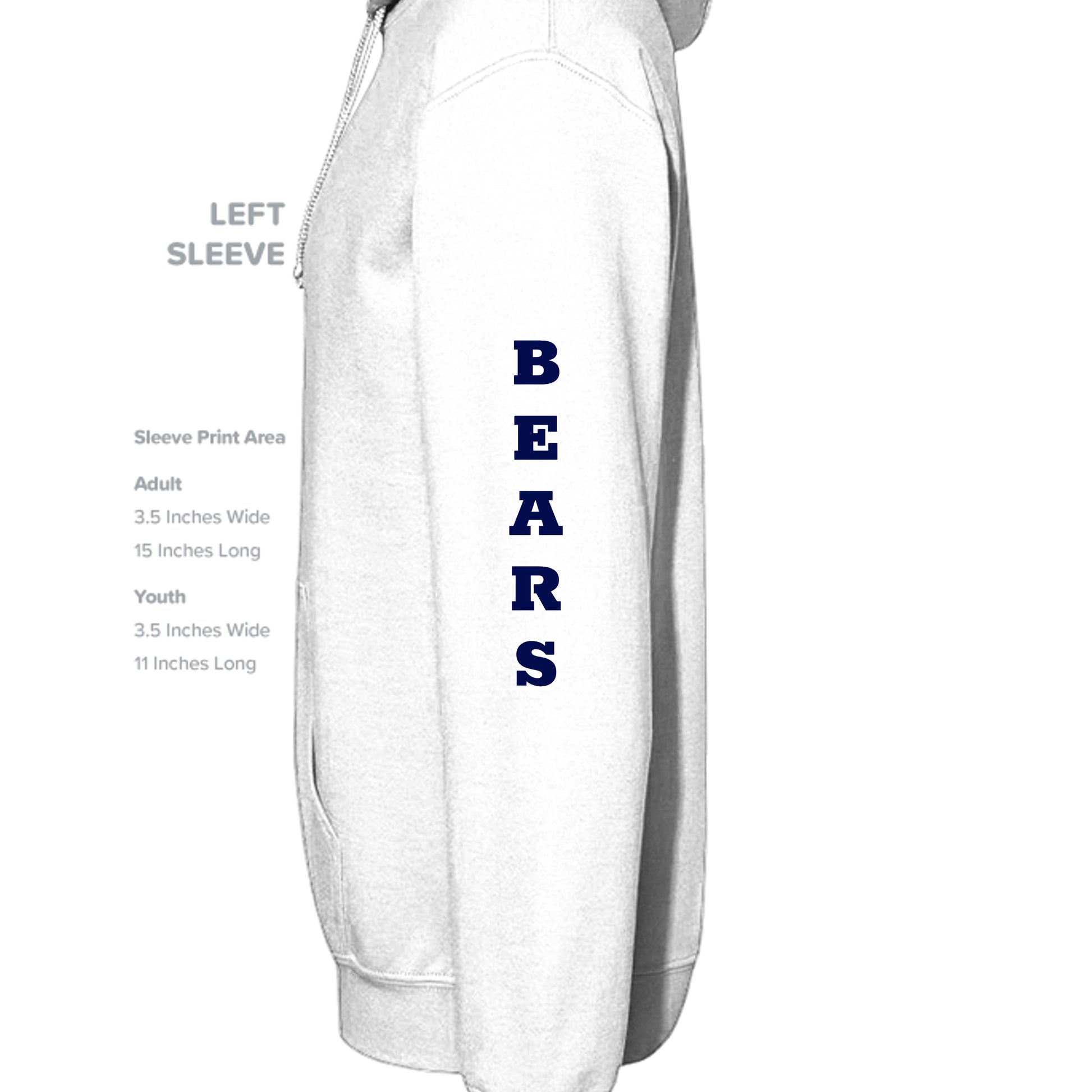 WHITE - G185 - SLEEVE_LEFT