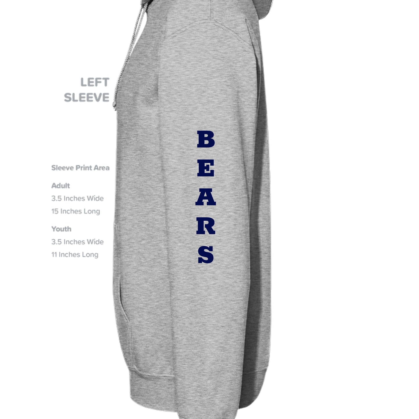 SPORT GREY - G185 - SLEEVE_LEFT