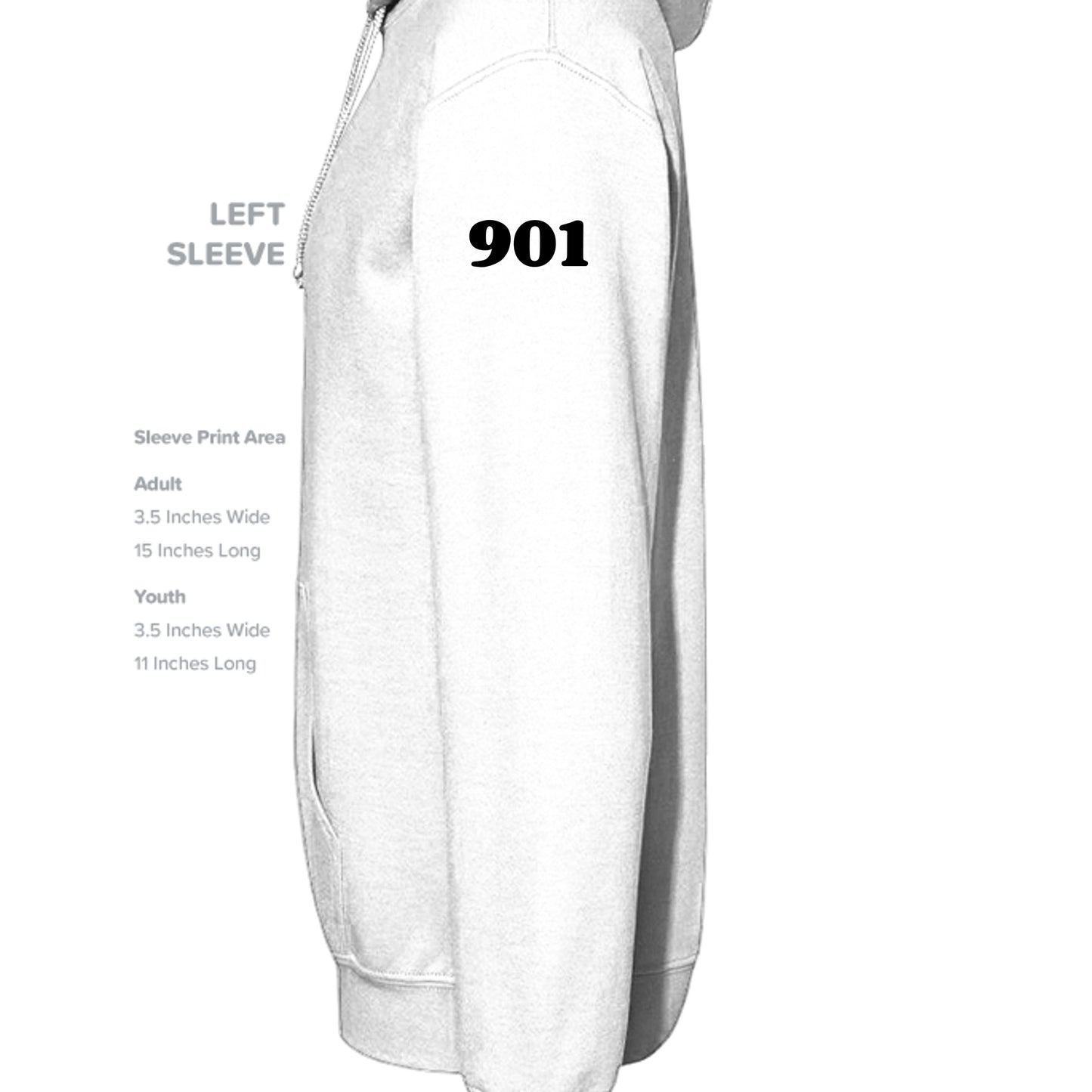 WHITE - G185 - SLEEVE_LEFT