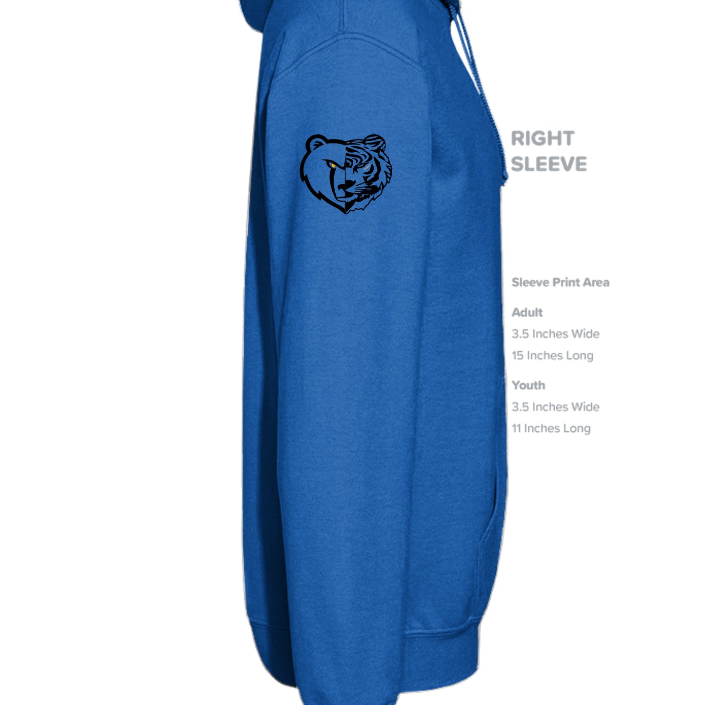 Neon Blue - G185 - SLEEVE_RIGHT