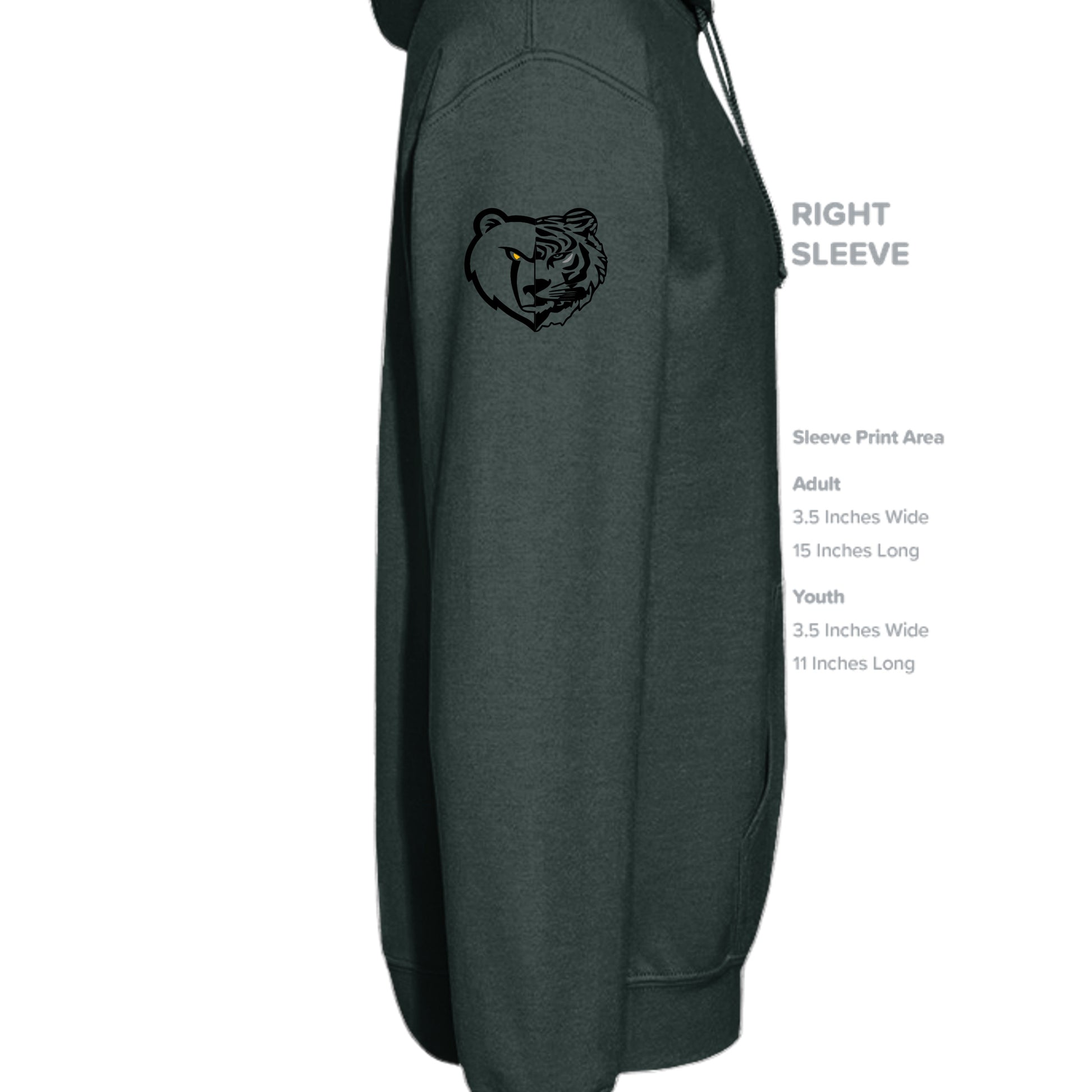 FOREST GREEN - G185 - SLEEVE_RIGHT